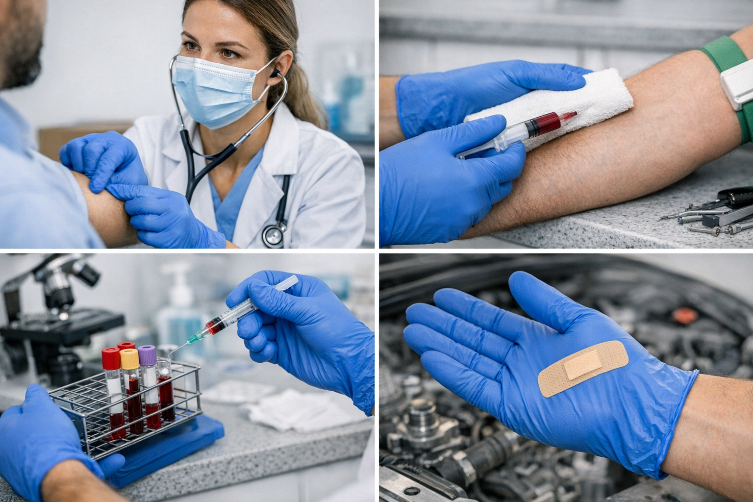 Nitrilhandschuhe Blau – Hygienisch & sicher für Praxis, Labor & Pflege